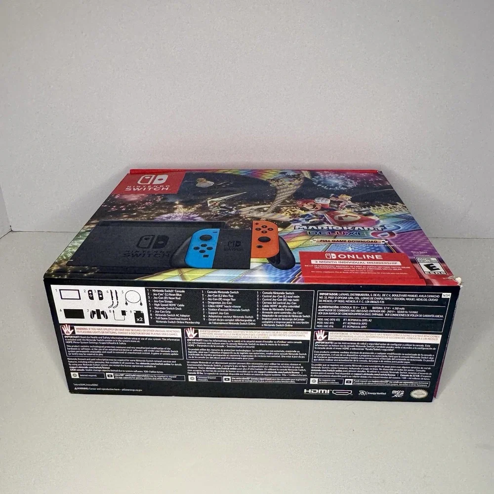 Nintendo Switch Mario Kart 8 Deluxe Empty BOX‎ ONLY No Console